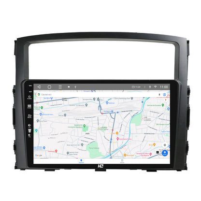 Navigatie HUB64 Mitsubishi Pajero (2006-2014), 6GB RAM, Android, Octacore, Slot Sim 4G, DSP, GPS, Wi-FI, Carplay, Android Auto, USB, Bluetooth, Waze, Touchscreen, 9 Inch