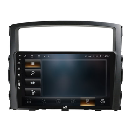 Navigatie HUB64 Mitsubishi Pajero (2006-2014), 8GB RAM, Android, Octacore, Slot Sim 4G, DSP, GPS, Wi-FI, Carplay, Android Auto, USB, Bluetooth, Waze, Touchscreen, 9 Inch