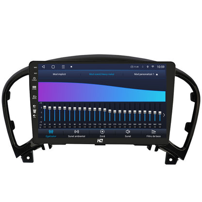 Navigatie HUB64 Nissan Juke (2010-2019), 6GB RAM, Android, Octacore, Slot Sim 4G, DSP, GPS, Wi-FI, Carplay, Android Auto, USB, Bluetooth, Waze, Touchscreen, 9 Inch