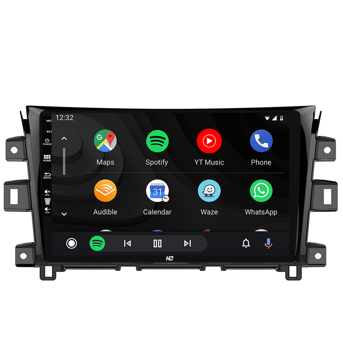 Navigatie HUB64 Nissan Navara (2015+), 4GB RAM, Android, Quadcore, DSP, GPS, Wi-FI, Carplay, Android Auto, USB, Bluetooth, Waze, Touchscreen, 10.1 inch