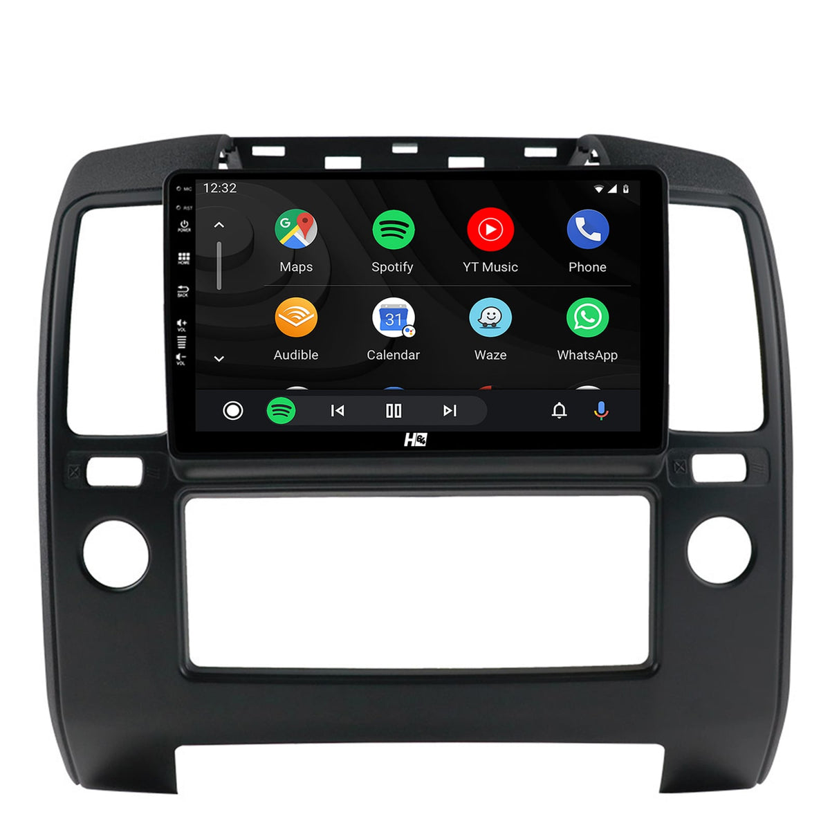 Navigatie HUB64 Nissan Navara, 8GB RAM, Android, Octacore, Slot Sim 4G, DSP, GPS, Wi-FI, Carplay, Android Auto, USB, Bluetooth, Waze, Touchscreen, 9 Inch
