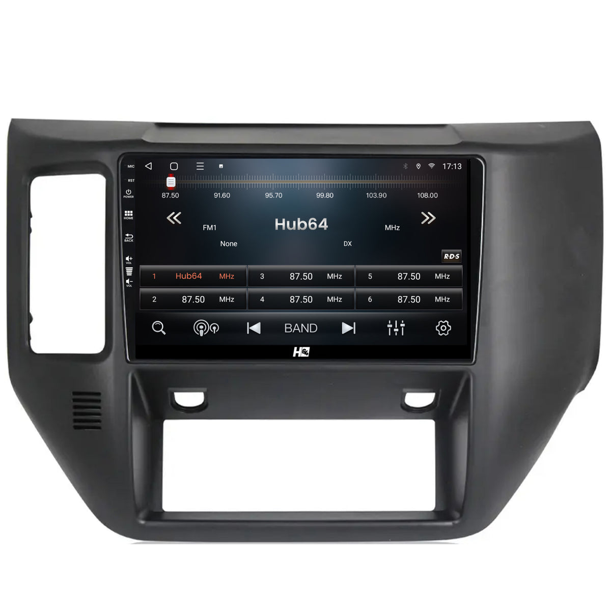 Navigatie HUB64 Nissan Patrol (2004-2012), 4GB RAM, Android, Octacore, Slot Sim 4G, DSP, GPS, Wi-FI, Carplay, Android Auto, USB, Bluetooth, Waze, Touchscreen, 9 inch