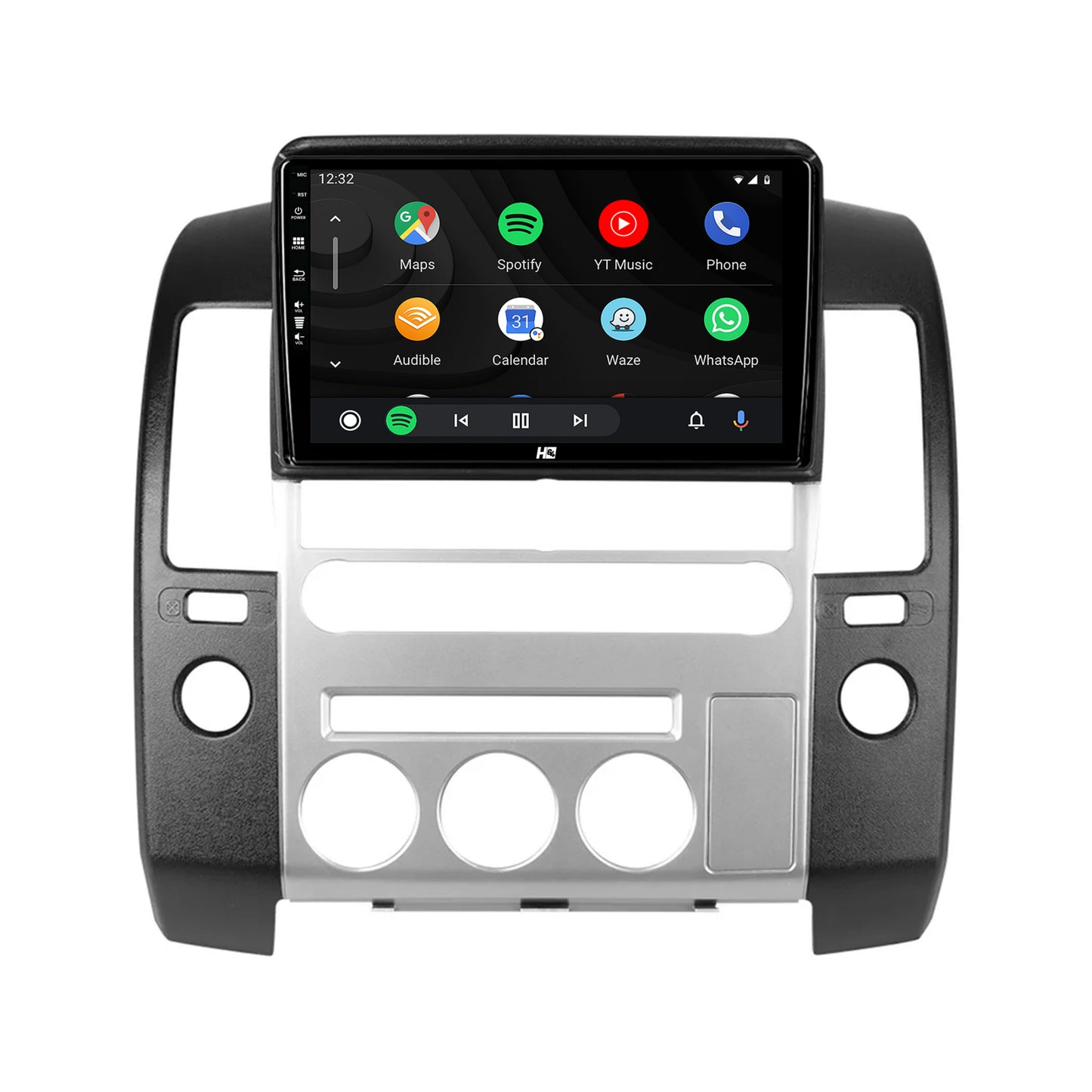 Navigatie HUB64 Nissan Pathfinder-Navara (2005-2014), 4GB RAM, Android, Quadcore, DSP, GPS, Wi-FI, Carplay, Android Auto, USB, Bluetooth, Waze, Touchscreen, 9 inch