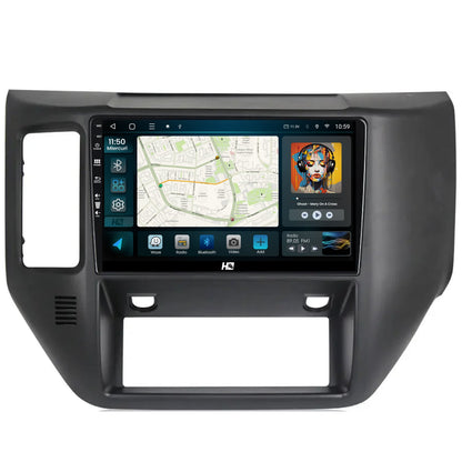 Navigatie HUB64 Nissan Patrol (2004-2012), 4GB RAM, Android, Quadcore, DSP, GPS, Wi-FI, Carplay, Android Auto, USB, Bluetooth, Waze, Touchscreen, 9 inch