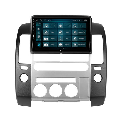 Navigatie HUB64 Nissan Pathfinder-Navara (2005-2014), 6GB RAM, Android, Octacore, Slot Sim 4G, DSP, GPS, Wi-FI, Carplay, Android Auto, USB, Bluetooth, Waze, Touchscreen, 9 Inch