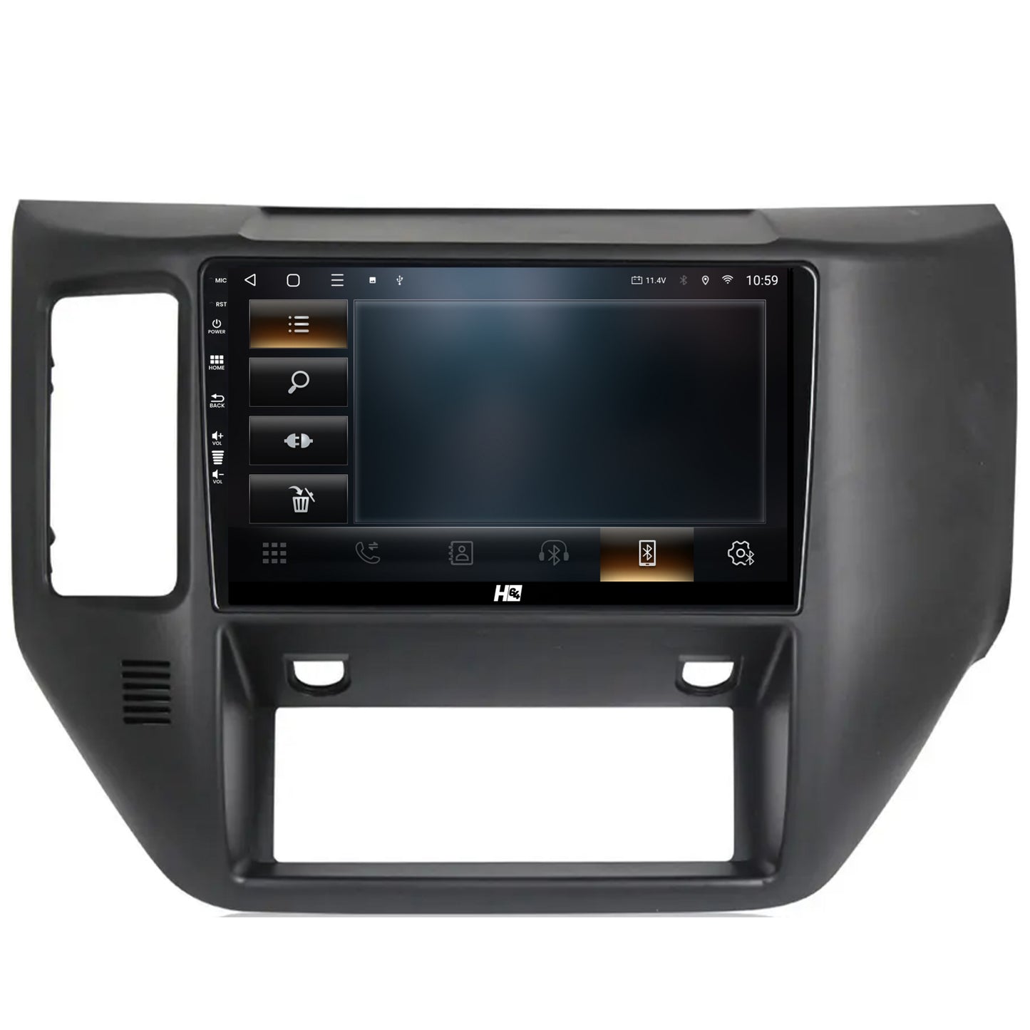 Navigatie HUB64 Nissan Patrol (2004-2012), 8GB RAM, Android, Octacore, Slot Sim 4G, DSP, GPS, Wi-FI, Carplay, Android Auto, USB, Bluetooth, Waze, Touchscreen, 9 Inch