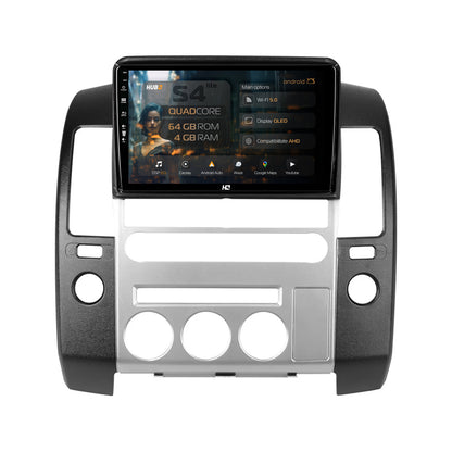 Navigatie HUB64 Nissan Pathfinder-Navara (2005-2014), 4GB RAM, Android, Quadcore, DSP, GPS, Wi-FI, Carplay, Android Auto, USB, Bluetooth, Waze, Touchscreen, 9 inch