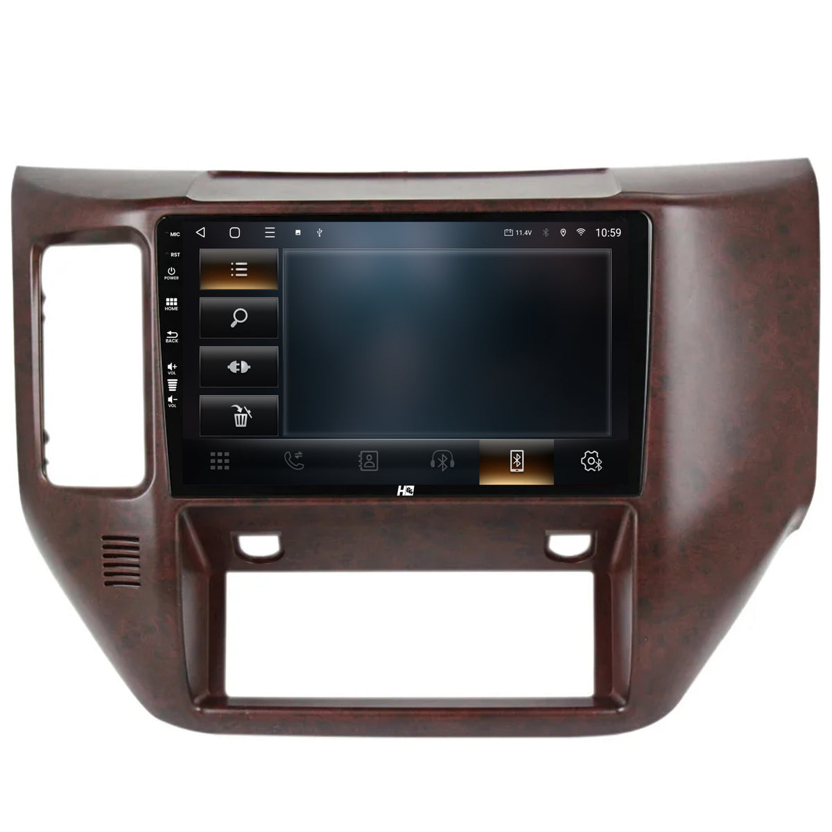 Navigatie HUB64 Nissan Patrol (2004-2012), 2GB RAM, Android, GPS, Wi-FI, Carplay, Android Auto, USB, Bluetooth, Radio, Waze, Touchscreen, 9'' inch