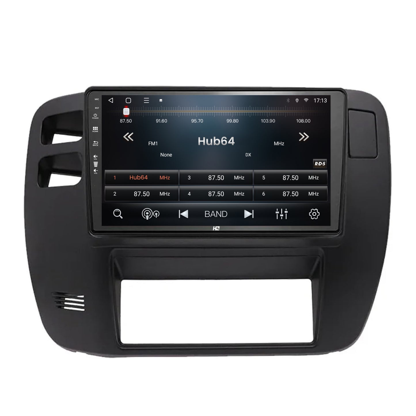 Navigatie HUB64 Nissan Patrol (2000-2005), 2GB RAM, Android, GPS, Wi-FI, Carplay, Android Auto, USB, Bluetooth, Radio, Waze, Touchscreen, 9 inch