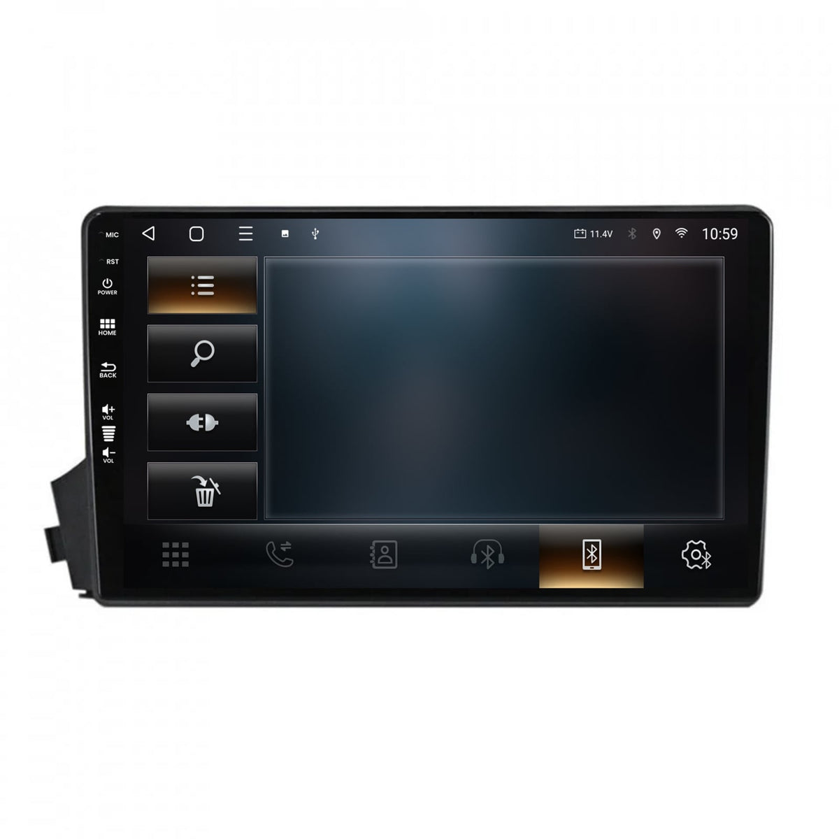 Navigatie HUB64 Ssangyong Actyon-Kyron (2005-2011), 2GB RAM, Android, GPS, Wi-FI, Carplay, Android Auto, USB, Bluetooth, Radio, Waze, Touchscreen, 9 inch