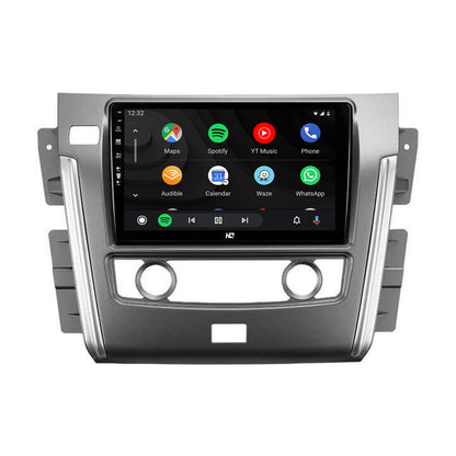 Navigatie HUB64 Nissan Patrol (2004-2012), 4GB RAM, Android, Quadcore, DSP, GPS, Wi-FI, Carplay, Android Auto, USB, Bluetooth, Waze, Touchscreen, 10.1 Inch