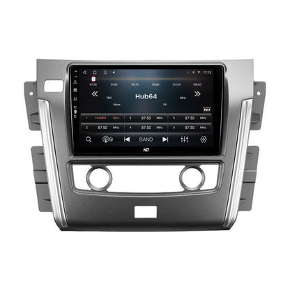 Navigatie HUB64 Nissan Patrol (2004-2012), 4GB RAM, Android, Quadcore, DSP, GPS, Wi-FI, Carplay, Android Auto, USB, Bluetooth, Waze, Touchscreen, 10.1 Inch