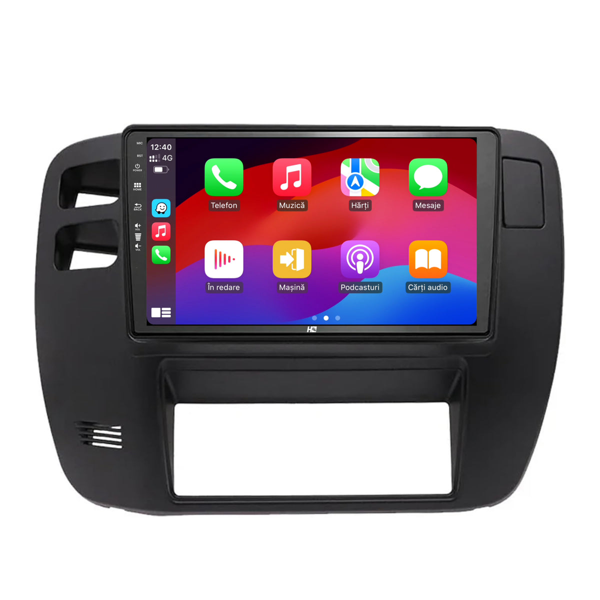 Navigatie HUB64 Nissan Patrol (2000-2005), 6GB RAM, Android, Octacore, Slot Sim 4G, DSP, GPS, Wi-FI, Carplay, Android Auto, USB, Bluetooth, Waze, Touchscreen, 9 Inch