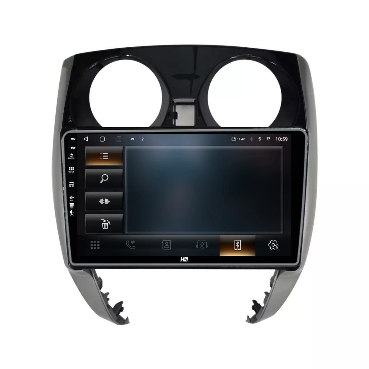 Navigatie HUB64 Nissan Note (2012-2019), 8GB RAM, Android, Octacore, Slot Sim 4G, DSP, GPS, Wi-FI, Carplay, Android Auto, USB, Bluetooth, Waze, Touchscreen, 9'' Inch