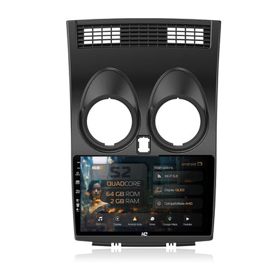 Navigatie HUB64 Nissan Qashqai (2006-2014), 2GB RAM, Android, GPS, Wi-FI, Carplay, Android Auto, USB, Bluetooth, Radio, Waze, Touchscreen, 9 inch