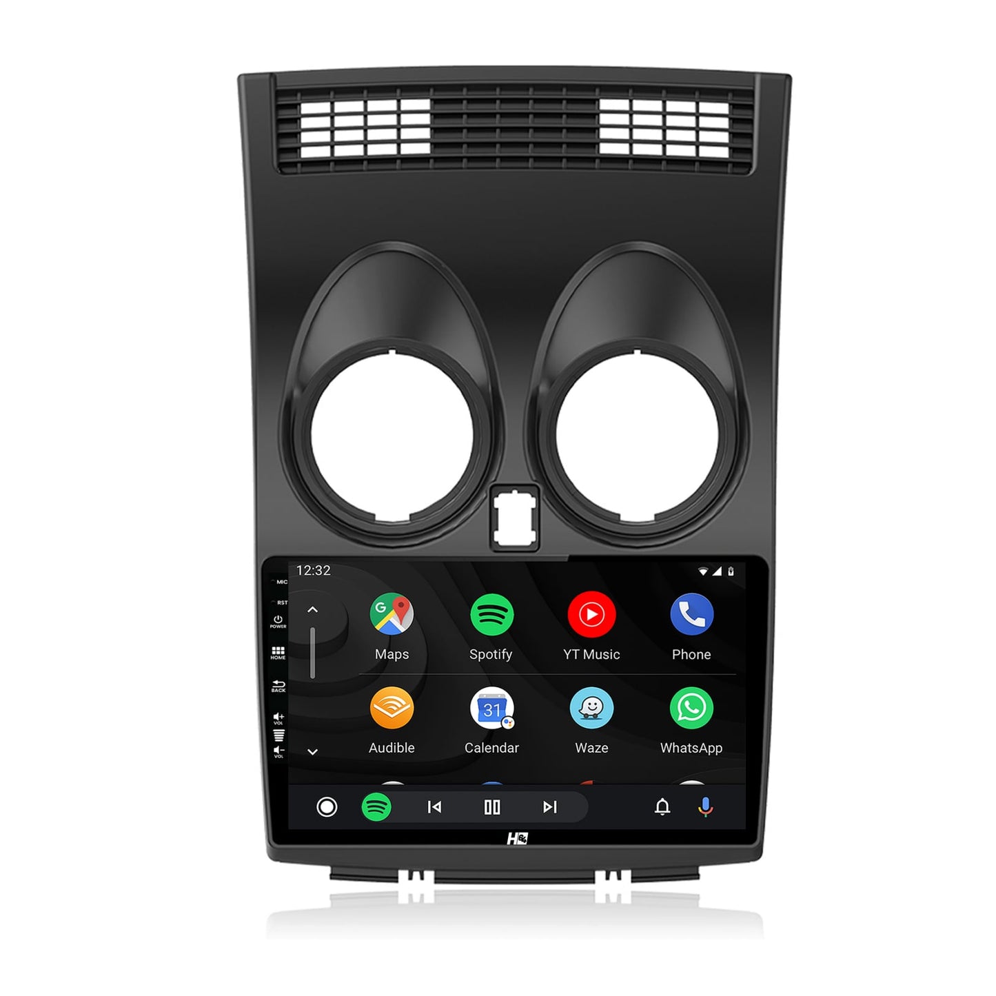 Navigatie HUB64 Nissan Qashqai (2006-2014), 4GB RAM, Android, Quadcore, DSP, GPS, Wi-FI, Carplay, Android Auto, USB, Bluetooth, Waze, Touchscreen, 9 inch