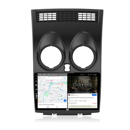 Navigatie HUB64 Nissan Qashqai (2006-2014), 4GB RAM, Android, Octacore, Slot Sim 4G, DSP, GPS, Wi-FI, Carplay, Android Auto, USB, Bluetooth, Waze, Touchscreen, 9 inch