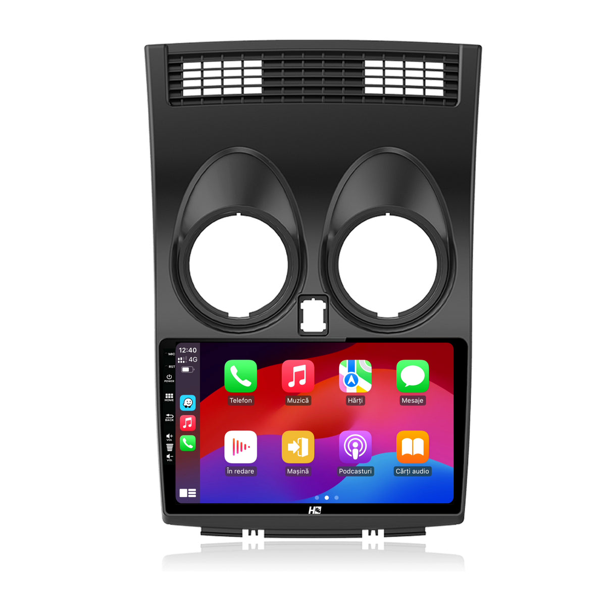 Navigatie HUB64 Nissan Qashqai (2006-2014), 8GB RAM, Android, Octacore, Slot Sim 4G, DSP, GPS, Wi-FI, Carplay, Android Auto, USB, Bluetooth, Waze, Touchscreen, 9 Inch