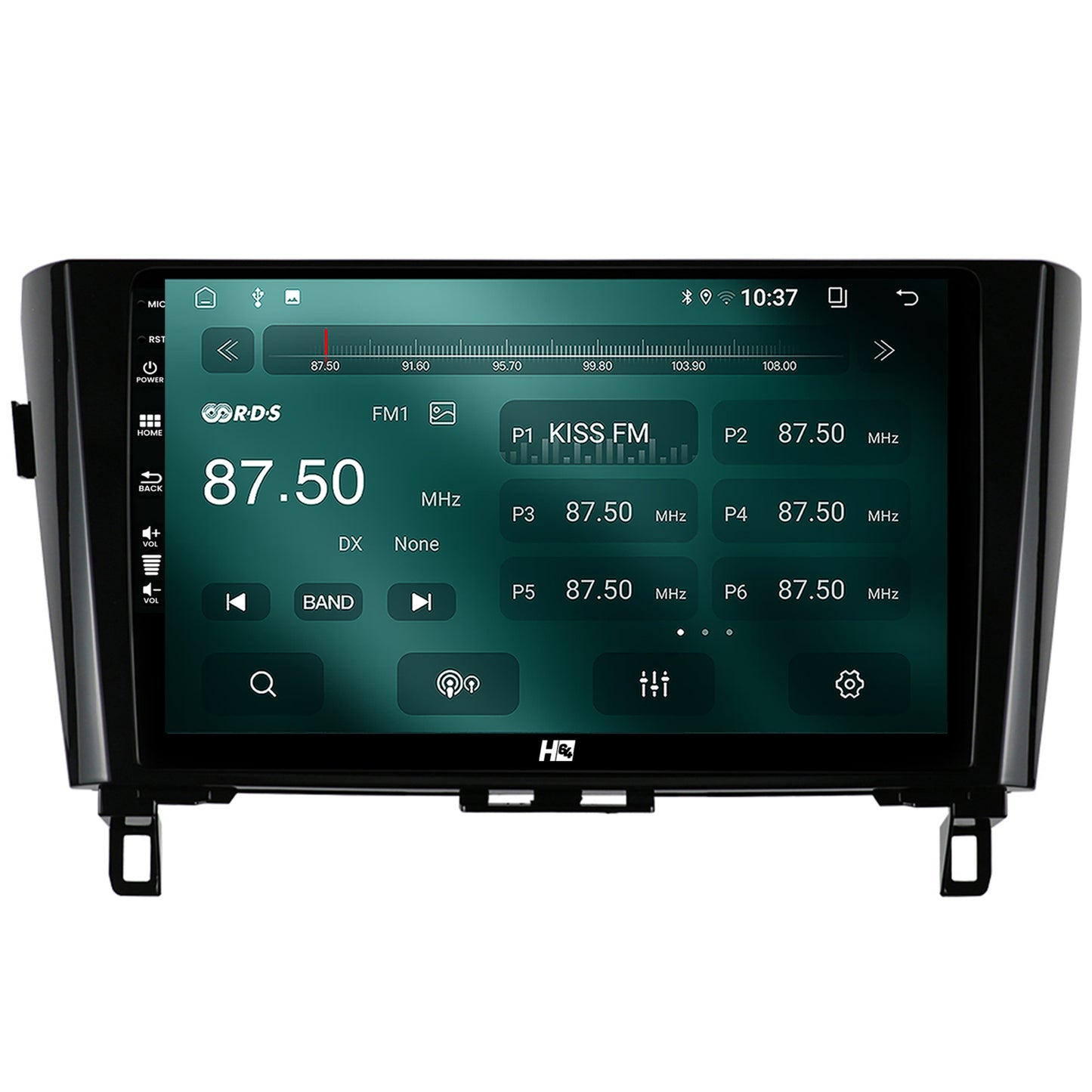 Navigatie HUB64 Nissan Qashqai / X-Trail (2013+), 2GB RAM, Android, GPS, Wi-FI, Carplay, Android Auto, USB, Bluetooth, Radio, Waze, Touchscreen, 10.1 inch