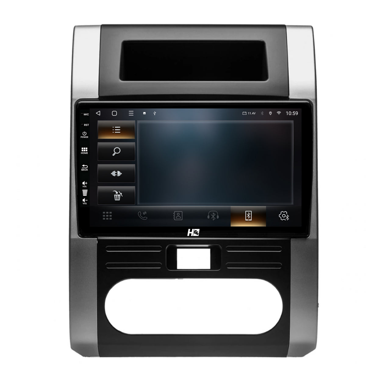Navigatie HUB64 Nissan X-Trail (2007-2013), 6GB RAM, Android, Octacore, Slot Sim 4G, DSP, GPS, Wi-FI, Carplay, Android Auto, USB, Bluetooth, Waze, Touchscreen, 10.1 Inch
