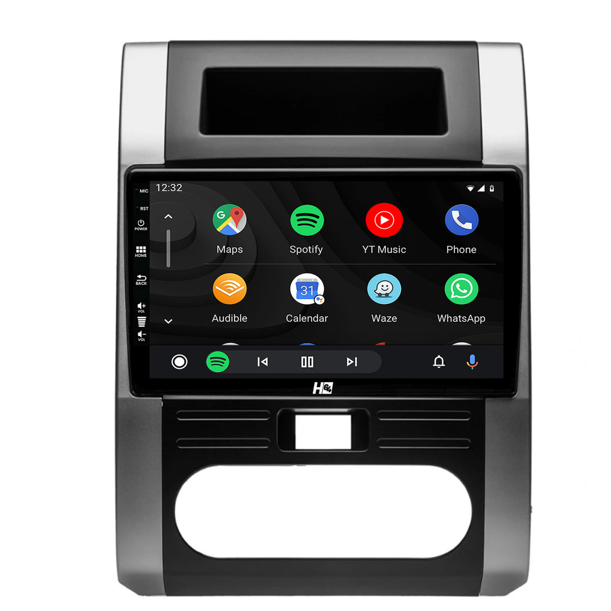 Navigatie HUB64 Nissan X-Trail (2007-2015), 4GB RAM, Android, Quadcore, DSP, GPS, Wi-FI, Carplay, Android Auto, USB, Bluetooth, Waze, Touchscreen, 10.1 Inch