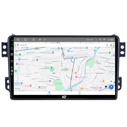 Navigatie HUB64 Opel Agila Suzuki Splash (2007-2014), 4GB RAM, Android, Octacore, Slot Sim 4G, DSP, GPS, Wi-FI, Carplay, Android Auto, USB, Bluetooth, Waze, Touchscreen, 9 inch
