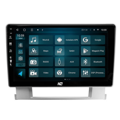 Navigatie HUB64 Opel Astra J, 2GB RAM, Android, GPS, Wi-FI, Carplay, Android Auto, USB, Bluetooth, Radio, Waze, Touchscreen, 9 inch