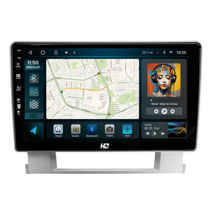 Navigatie HUB64 Opel Astra J, 8GB RAM, Android, Octacore, Slot Sim 4G, DSP, GPS, Wi-FI, Carplay, Android Auto, USB, Bluetooth, Waze, Touchscreen, 9 Inch