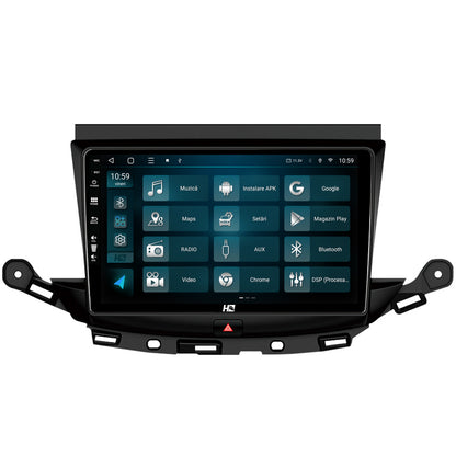 Navigatie HUB64 Opel Astra K, 4GB RAM, Android, Quadcore, DSP, GPS, Wi-FI, Carplay, Android Auto, USB, Bluetooth, Waze, Touchscreen, 9 inch