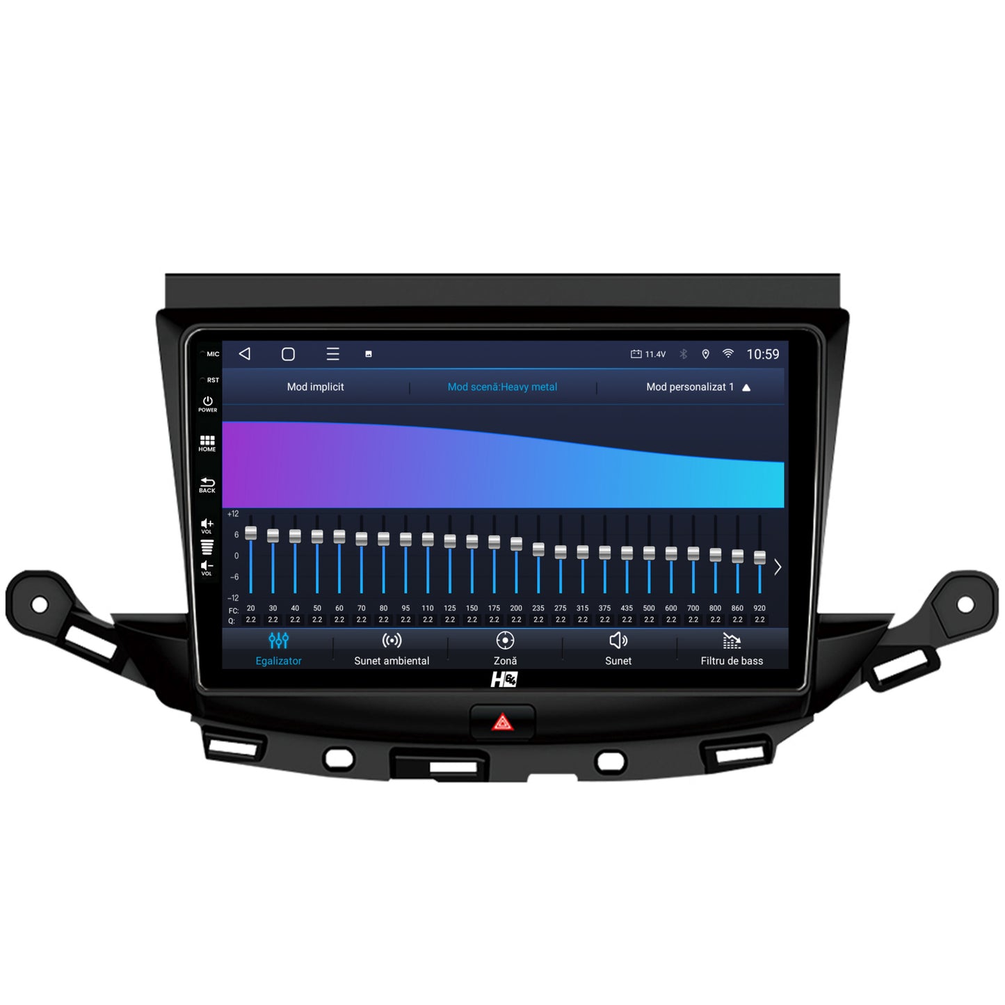 Navigatie HUB64 Opel Astra K, 6GB RAM, Android, Octacore, Slot Sim 4G, DSP, GPS, Wi-FI, Carplay, Android Auto, USB, Bluetooth, Waze, Touchscreen, 9 Inch