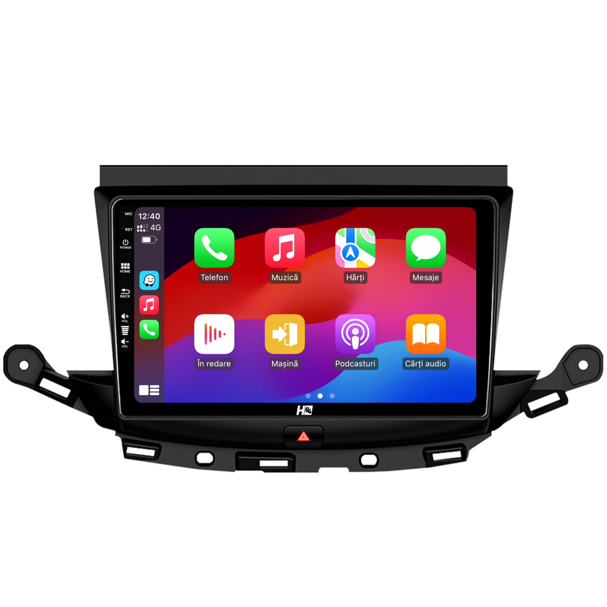 Navigatie HUB64 Opel Astra K, 8GB RAM, Android, Octacore, Slot Sim 4G, DSP, GPS, Wi-FI, Carplay, Android Auto, USB, Bluetooth, Waze, Touchscreen, 9 Inch