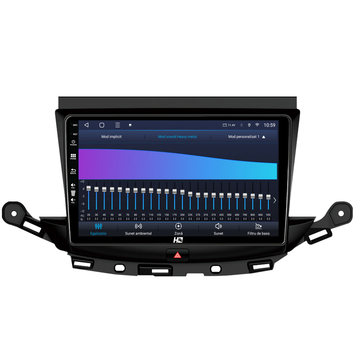 Navigatie HUB64 Opel Astra K, 8GB RAM, Android, Octacore, Slot Sim 4G, DSP, GPS, Wi-FI, Carplay, Android Auto, USB, Bluetooth, Waze, Touchscreen, 9 Inch