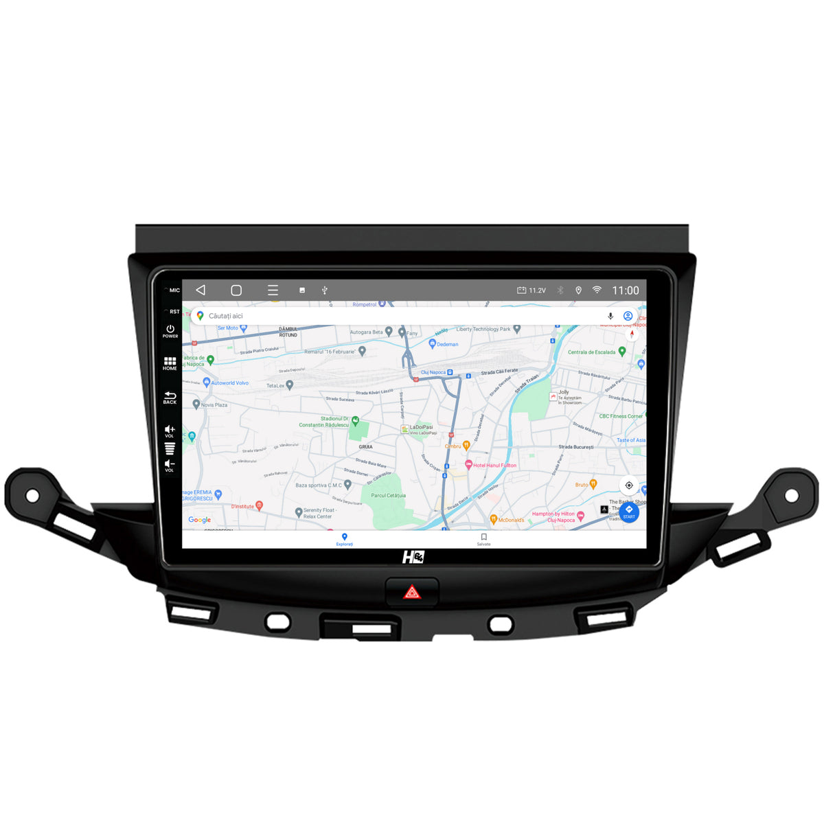 Navigatie HUB64 Opel Astra K, 8GB RAM, Android, Octacore, Slot Sim 4G, DSP, GPS, Wi-FI, Carplay, Android Auto, USB, Bluetooth, Waze, Touchscreen, 9 Inch