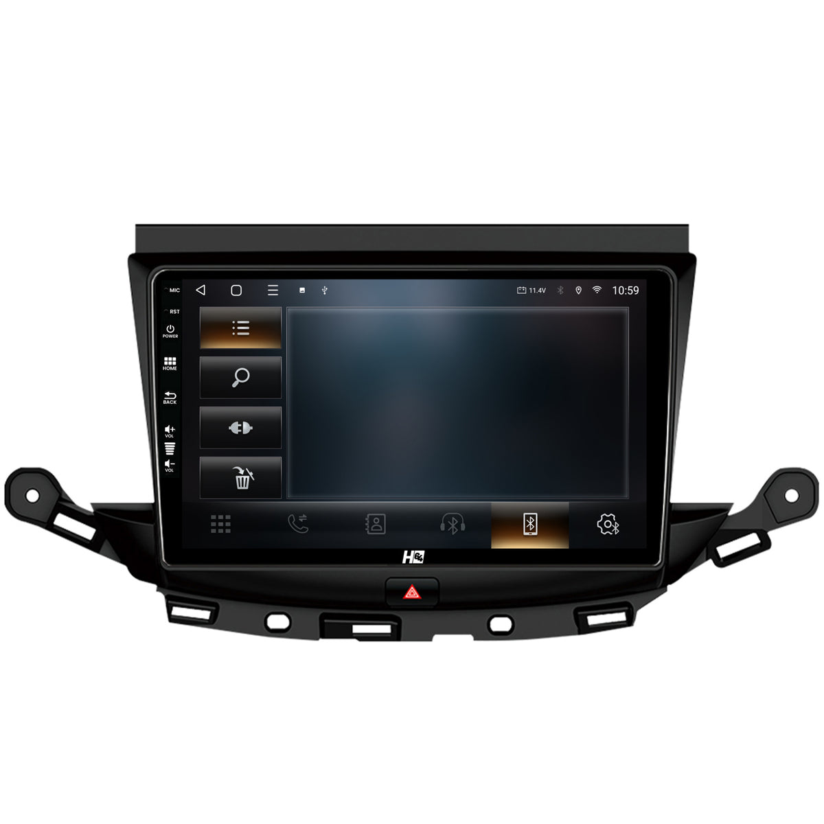 Navigatie HUB64 Opel Astra K, 8GB RAM, Android, Octacore, Slot Sim 4G, DSP, GPS, Wi-FI, Carplay, Android Auto, USB, Bluetooth, Waze, Touchscreen, 9 Inch