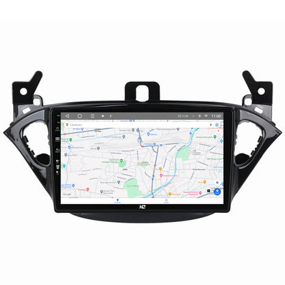 Navigatie HUB64 Opel Corsa E / Adam (2013-2019), 4GB RAM, Android, Octacore, Slot Sim 4G, DSP, GPS, Wi-FI, Carplay, Android Auto, USB, Bluetooth, Waze, Touchscreen, 9 inch