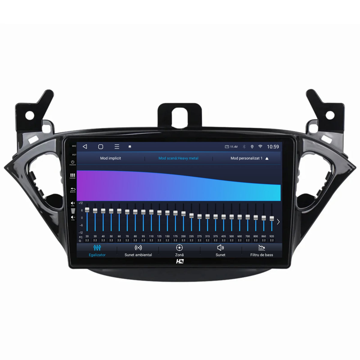 Navigatie HUB64 Opel Corsa E / Adam (2013-2019), 6GB RAM, Android, Octacore, Slot Sim 4G, DSP, GPS, Wi-FI, Carplay, Android Auto, USB, Bluetooth, Waze, Touchscreen, 9 Inch