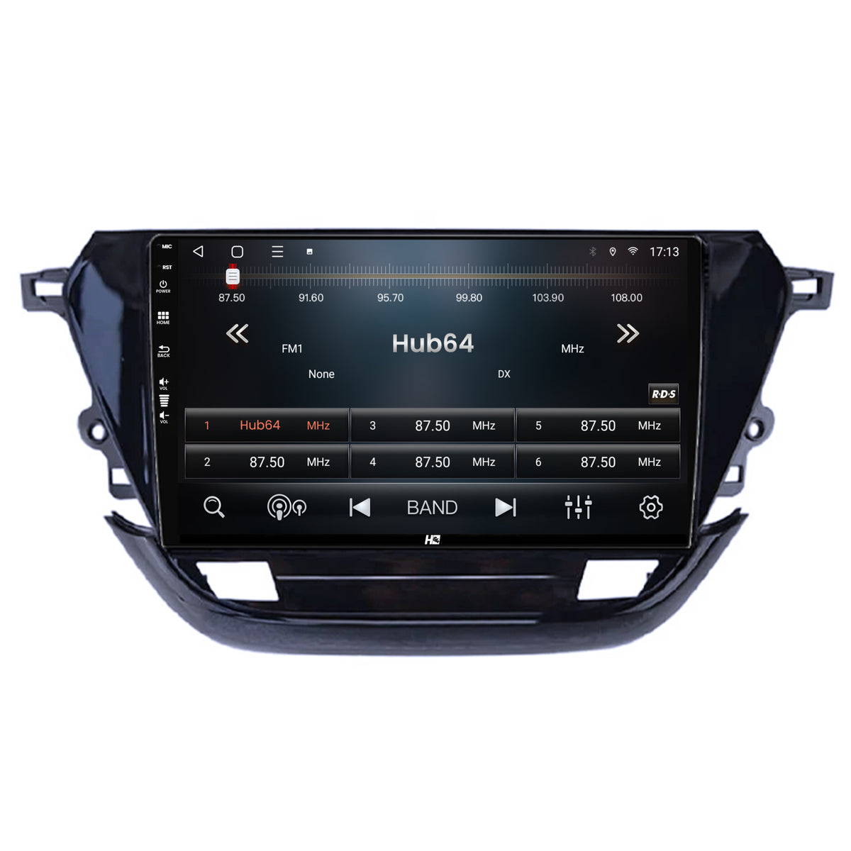 Navigatie HUB64 Opel Corsa F (2019+), 2GB RAM, Android, GPS, Wi-FI, Carplay, Android Auto, USB, Bluetooth, Radio, Waze, Touchscreen, 9 inch