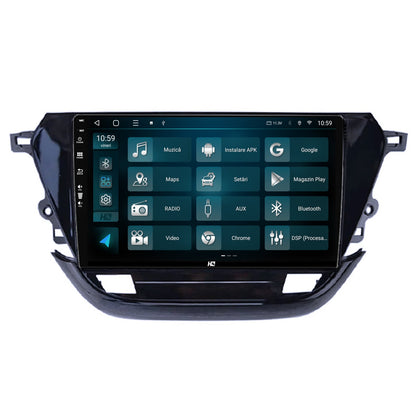 Navigatie HUB64 Opel Corsa F (2019+), 4GB RAM, Android, Quadcore, DSP, GPS, Wi-FI, Carplay, Android Auto, USB, Bluetooth, Waze, Touchscreen, 9 inch