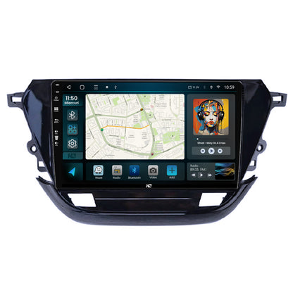 Navigatie HUB64 Opel Corsa F (2019+), 6GB RAM, Android, Octacore, Slot Sim 4G, DSP, GPS, Wi-FI, Carplay, Android Auto, USB, Bluetooth, Waze, Touchscreen, 9 Inch