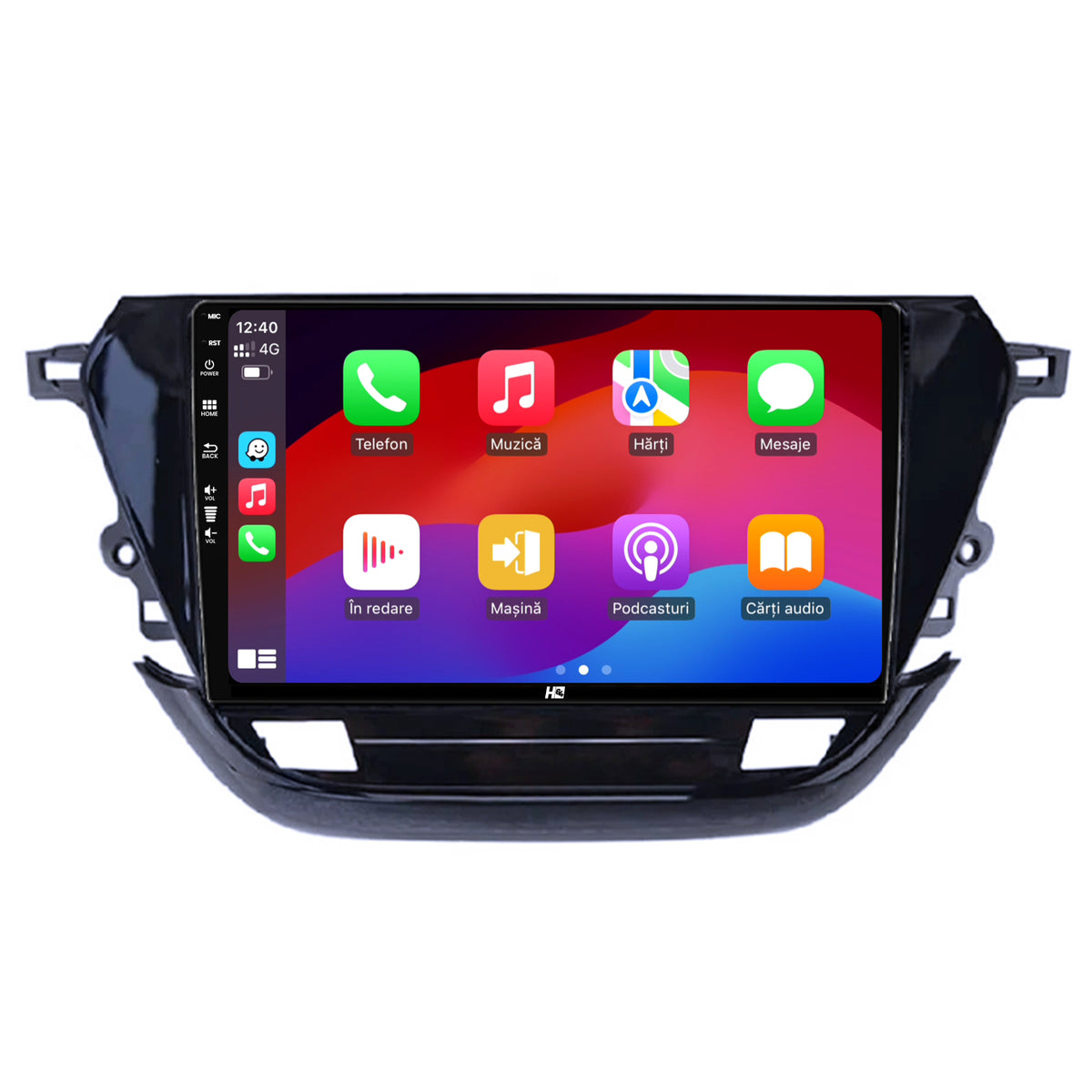Navigatie HUB64 Opel Corsa F (2019+), 8GB RAM, Android, Octacore, Slot Sim 4G, DSP, GPS, Wi-FI, Carplay, Android Auto, USB, Bluetooth, Waze, Touchscreen, 9 Inch