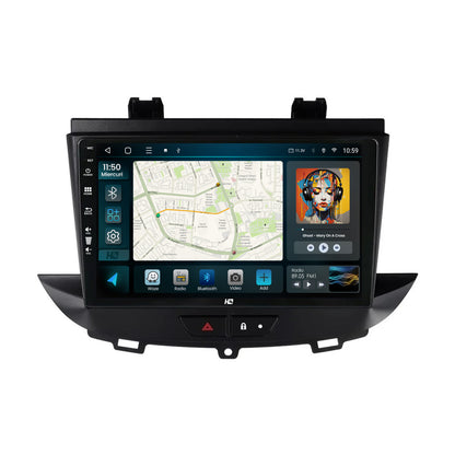 Navigatie HUB64 Opel Grandland X / Opel Crossland X (2017-2021), 4GB RAM, Android, Octacore, Slot Sim 4G, DSP, GPS, Wi-FI, Carplay, Android Auto, USB, Bluetooth, Waze, Touchscreen, 9 Inch