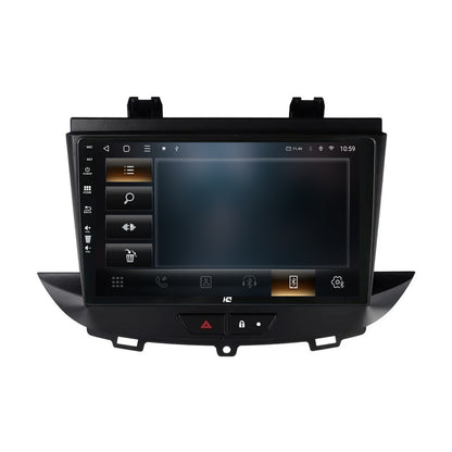 Navigatie HUB64 Opel Grandland X / Opel Crossland X (2017-2021), 4GB RAM, Android, Quadcore, DSP, GPS, Wi-FI, Carplay, Android Auto, USB, Bluetooth, Waze, Touchscreen, 9 Inch