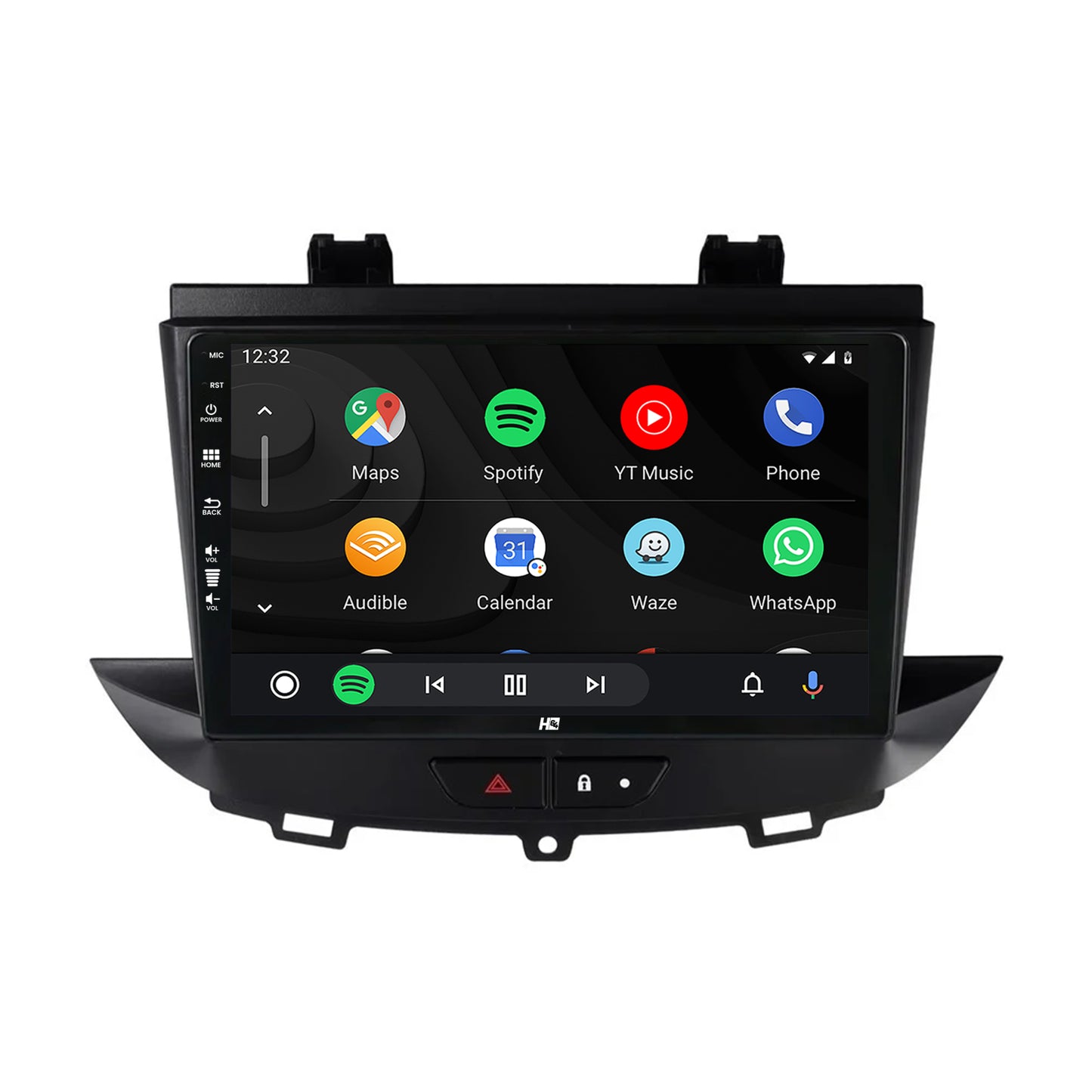 Navigatie HUB64 Opel Grandland X / Opel Crossland X (2017-2021), 4GB RAM, Android, Quadcore, DSP, GPS, Wi-FI, Carplay, Android Auto, USB, Bluetooth, Waze, Touchscreen, 9 Inch