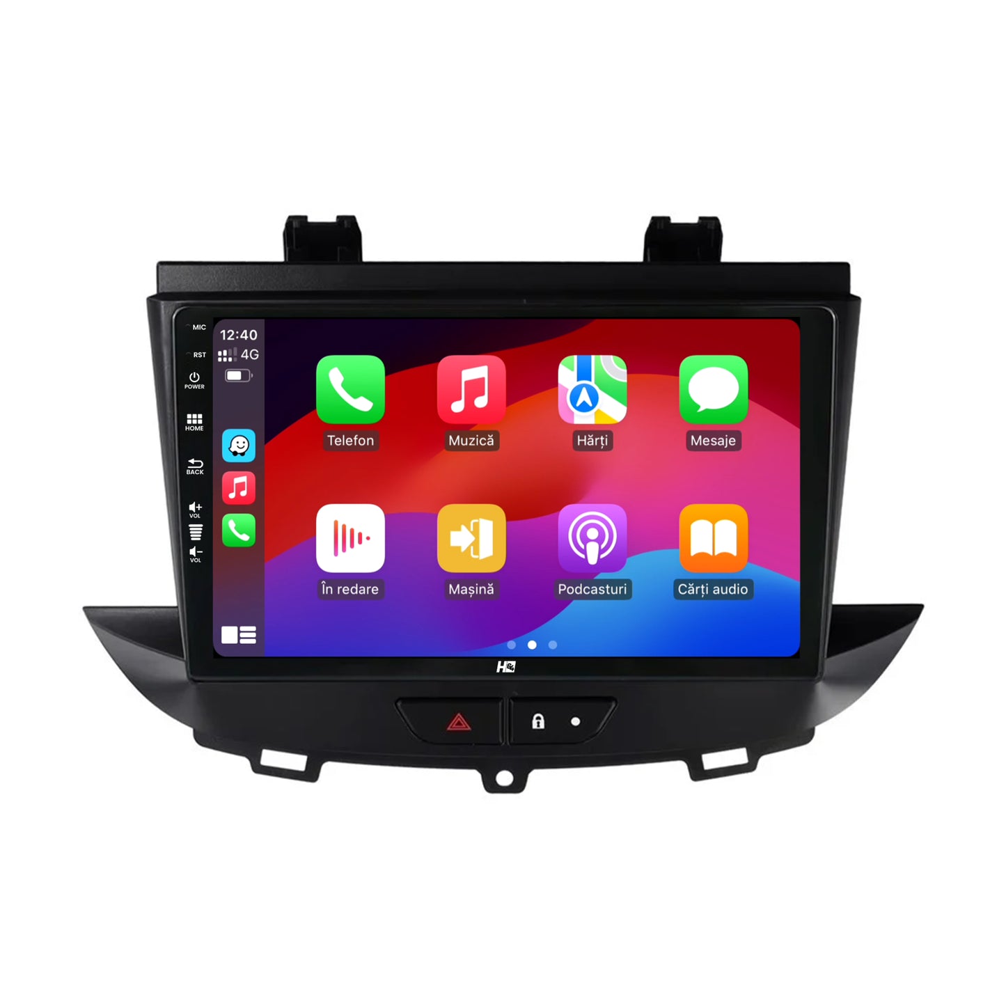 Navigatie HUB64 Opel Grandland X / Opel Crossland X (2017-2021), 6GB RAM, Android, Octacore, Slot Sim 4G, DSP, GPS, Wi-FI, Carplay, Android Auto, USB, Bluetooth, Waze, Touchscreen, 9 Inch
