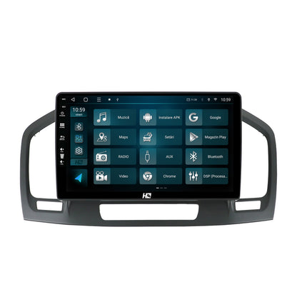 Navigatie HUB64 Opel Insignia (2008-2013), 4GB RAM, Android, Quadcore, DSP, GPS, Wi-FI, Carplay, Android Auto, USB, Bluetooth, Waze, Touchscreen, 9 inch