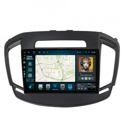 Navigatie HUB64 Opel Insignia (2014-2016), 4GB RAM, Android, Octacore, Slot Sim 4G, DSP, GPS, Wi-FI, Carplay, Android Auto, USB, Bluetooth, Waze, Touchscreen, 9 inch