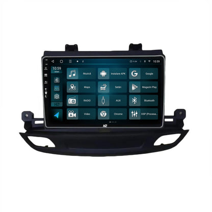Navigatie HUB64 Opel Insignia (2017+), 4GB RAM, Android, Quadcore, DSP, GPS, Wi-FI, Carplay, Android Auto, USB, Bluetooth, Waze, Touchscreen, 9 Inch