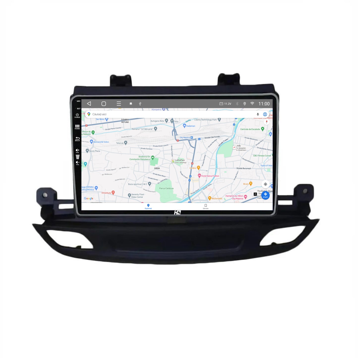 Navigatie HUB64 Opel Insignia (2017+), 6GB RAM, Android, Octacore, Slot Sim 4G, DSP, GPS, Wi-FI, Carplay, Android Auto, USB, Bluetooth, Waze, Touchscreen, 9 Inch