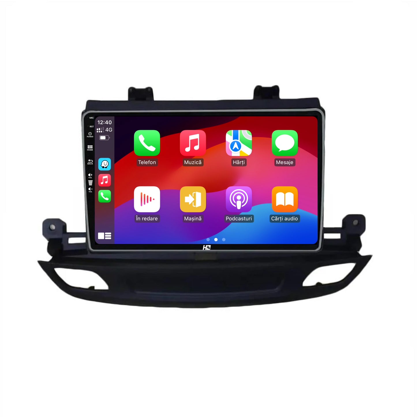 Navigatie HUB64 Opel Insignia (2017+), 8GB RAM, Android, Octacore, Slot Sim 4G, DSP, GPS, Wi-FI, Carplay, Android Auto, USB, Bluetooth, Waze, Touchscreen, 9 Inch