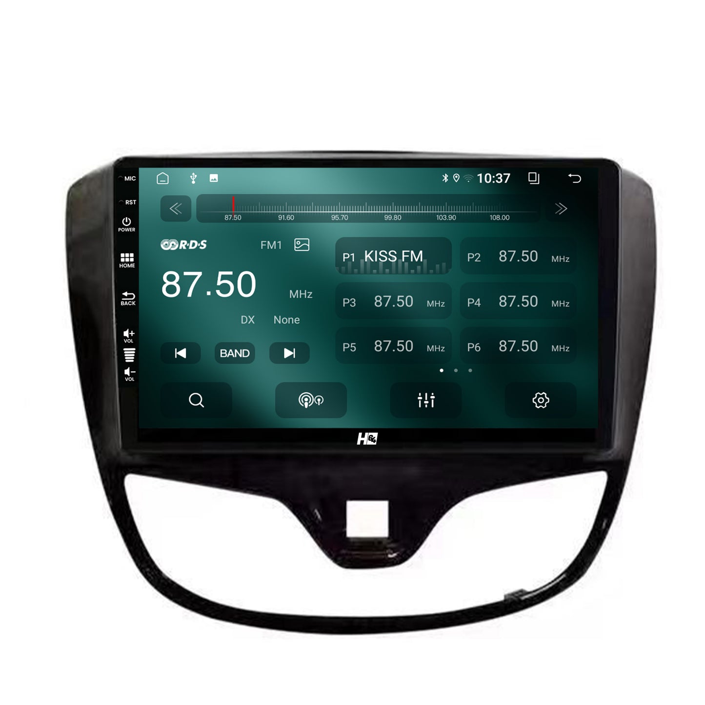 Navigatie HUB64 Opel Karl (2015-2019), 2GB RAM, Android, GPS, Wi-FI, Carplay, Android Auto, USB, Bluetooth, Radio, Waze, Touchscreen, 9 inch